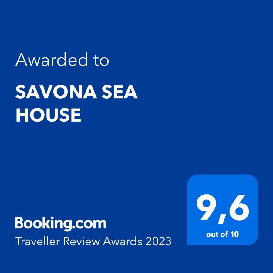 Ferienwohnung Savona Sea House Exterior foto